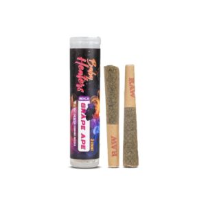 Grape Ape (Indica) - Baby Heaters Diamond Infused Pre-Roll 0.75g/2Ct
